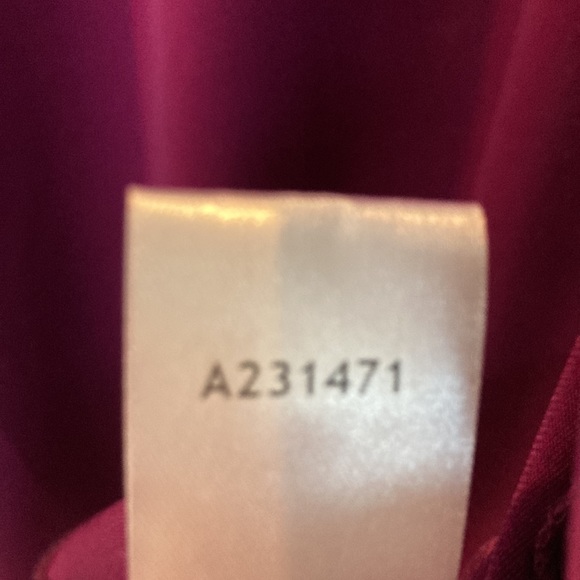 Women's Purple Wrap Around Knit Top/Blouse By Attitudes by Renee. Size L - Picture 10 of 10